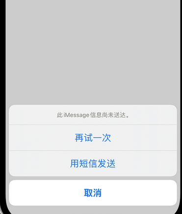 红坪镇apple维修iPhone上无法正常发送iMessage信息