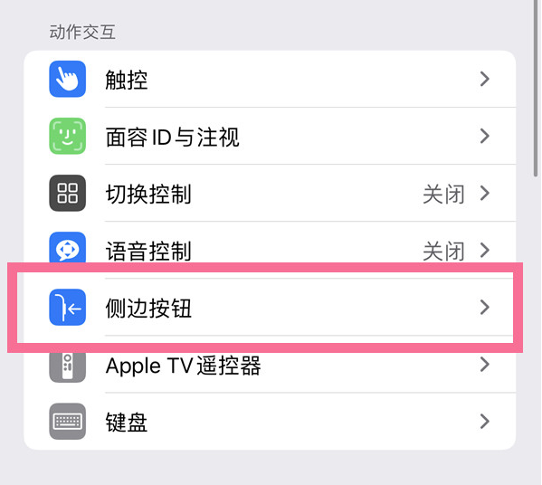 红坪镇苹果14维修店分享iPhone14 Plus侧键双击下载功能关闭方法 