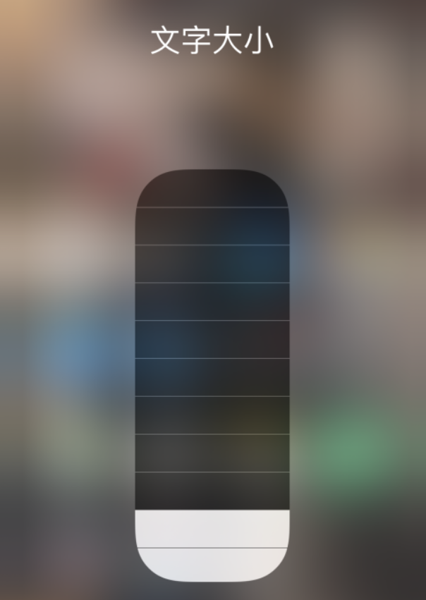 红坪镇苹果手机维修分享小技巧：在 iPhone 控制中心快速调节字体大小 